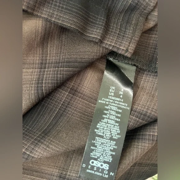 ASOS DESIGN oversized shirt with wide sleeves in plaid - Picture 3 of 9